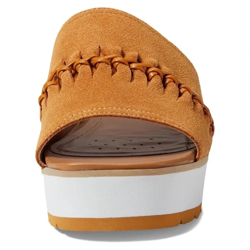 NYDJ Suede Rory Wedge Sandal